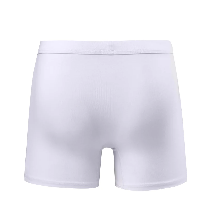 Cotton mid-length boxer, flat