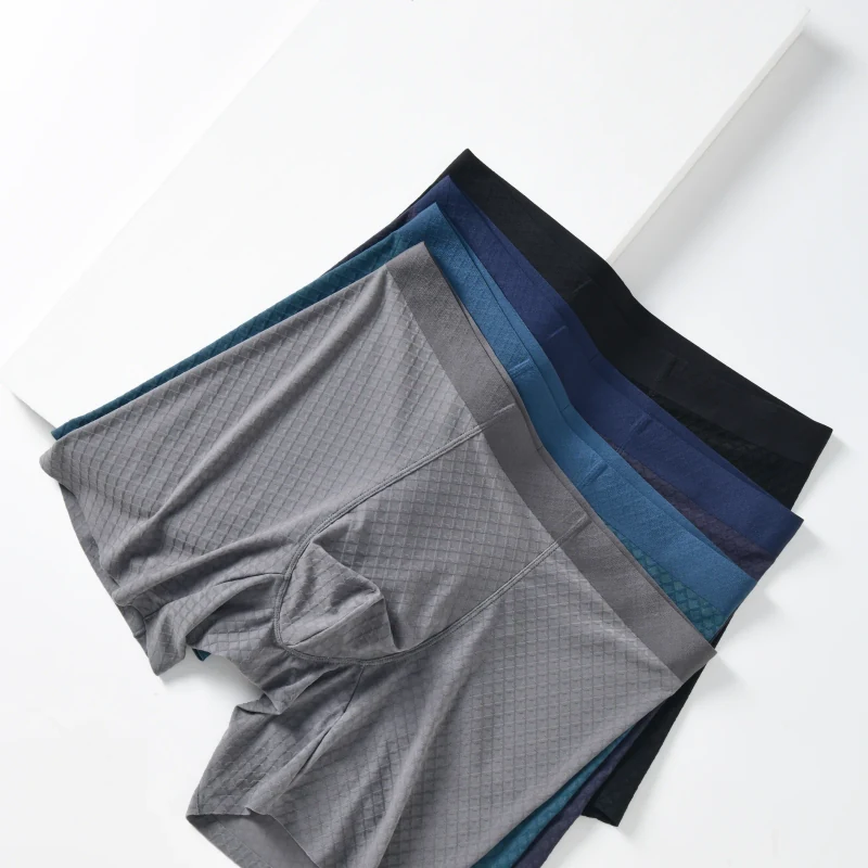 Diamond mesh long boxer, colourways