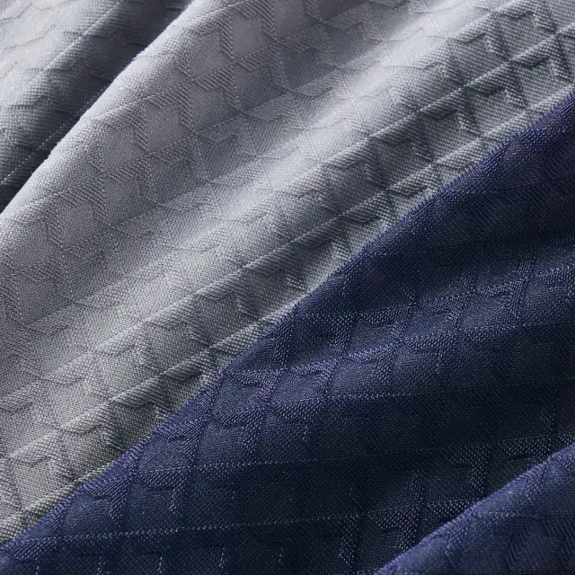 Diamond mesh long boxer, fabric