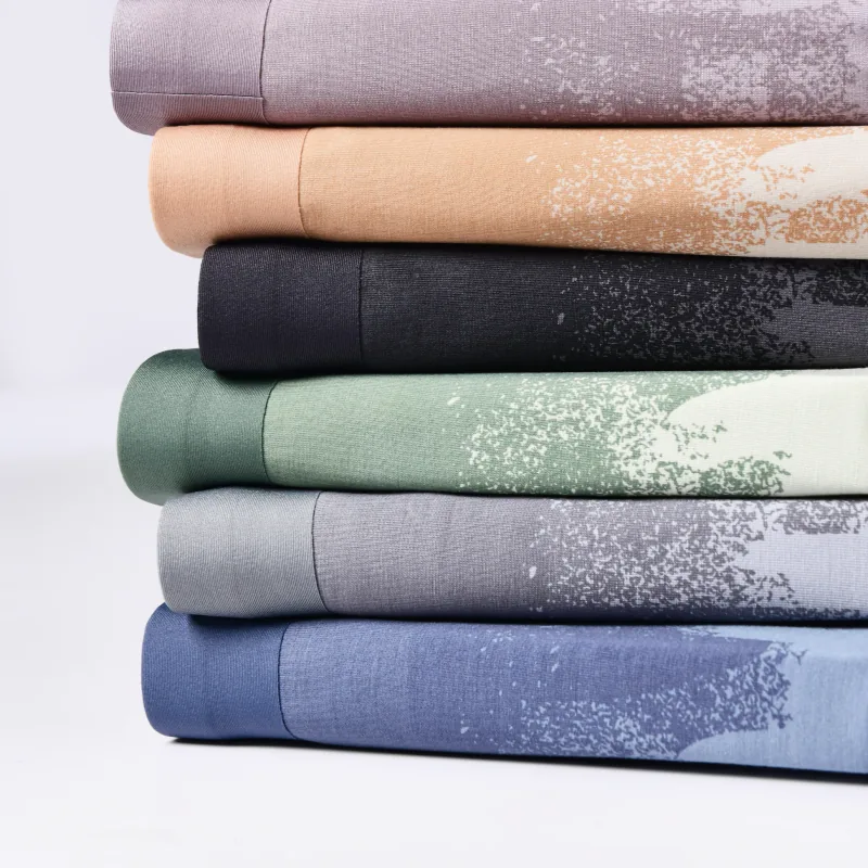 Gradient ice silk, colourways