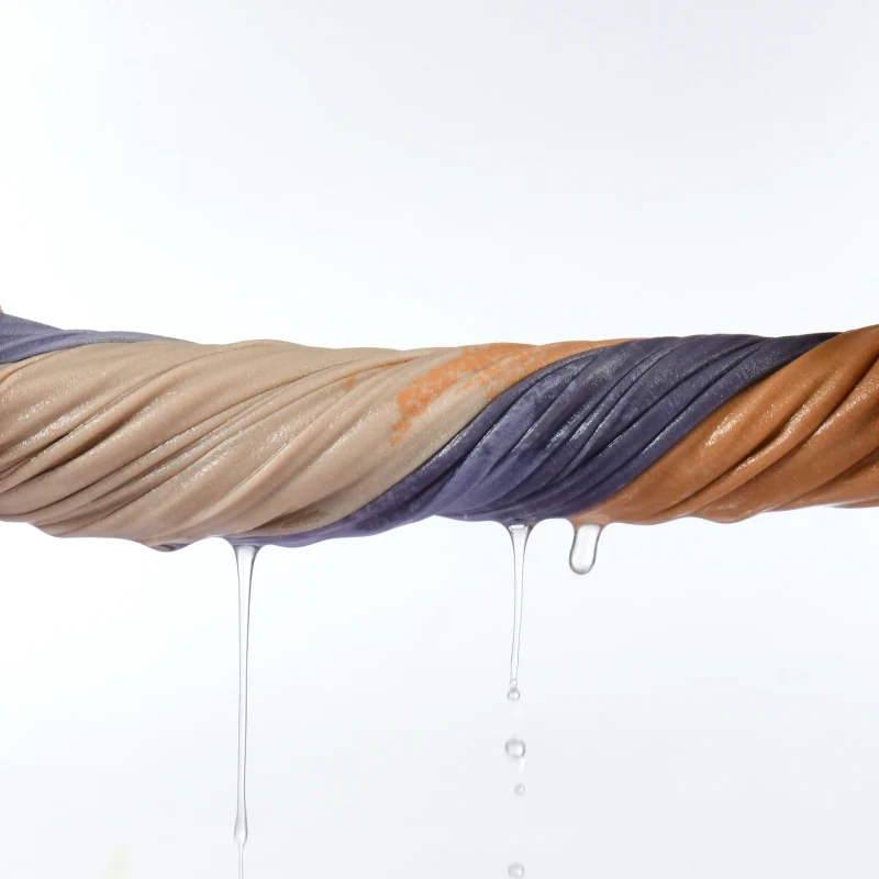 Gradient ice silk, fabric