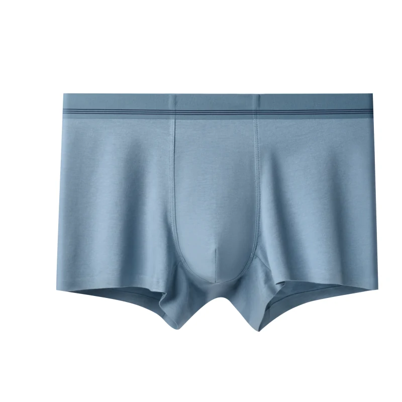 Seamless cotton boxer, flat